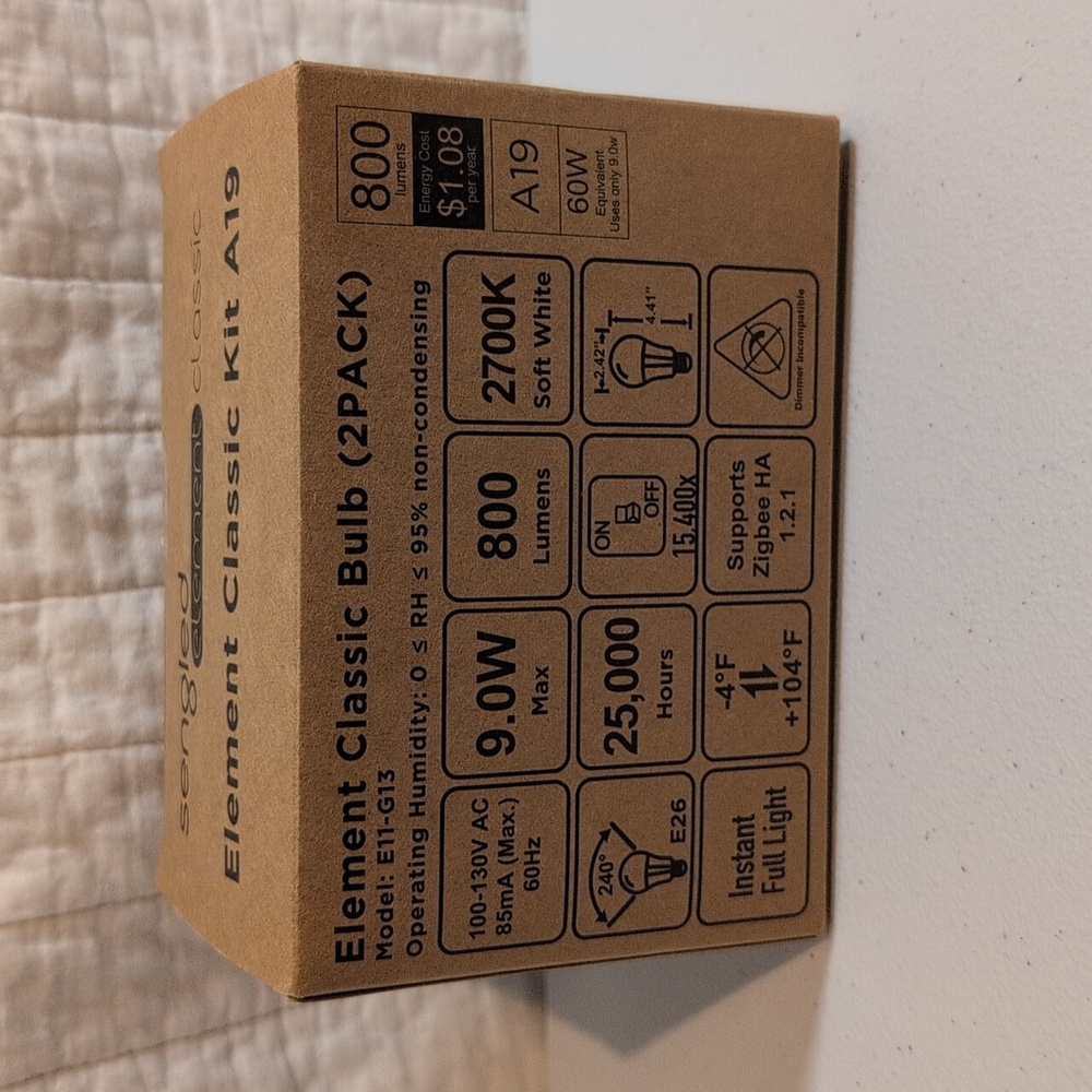 Sengled smart bulb starter kit (Classic a-19)